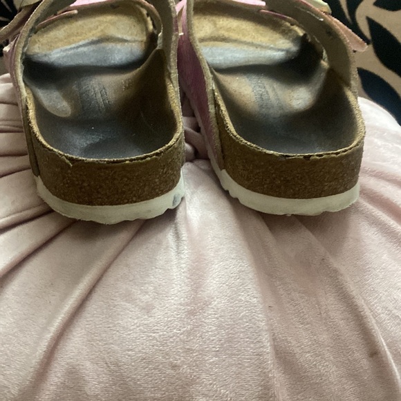 🎀 Birkenstock Pink Rose Snake Sandals size 40 9 - Picture 4 of 5